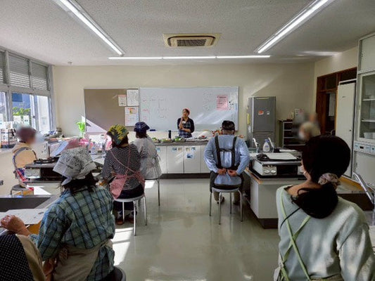 岐阜県各務原市の「減塩教室」でネフグラが減塩ドレッシングレシピを監修しました