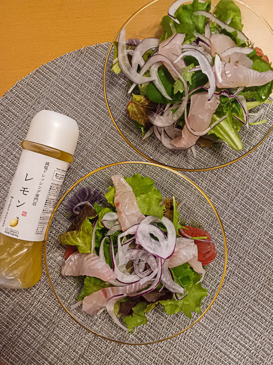 減塩レモンドレッシング｜完全無添加・塩分0.02gで安心｜ネフグラ 180ml
